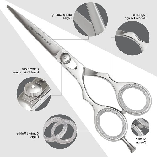 Hot Selling Professional Barber Scissors Thinning Hairdressing Scissors Hair Cutting Tools Set Salon Hair Cutting Scissors