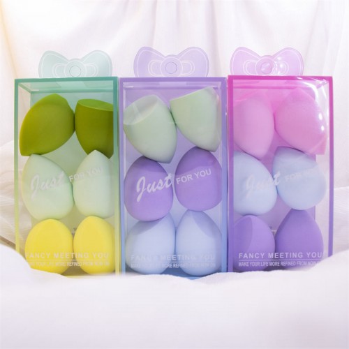 Makeup Sponge Set in Gift Box – Soft Beauty Blender Puff, Wholesale Cosmetic Applicator