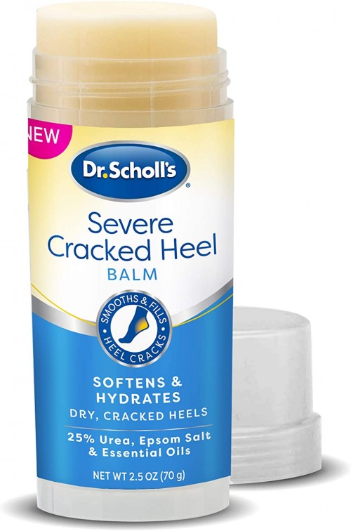 Dr. Scholl's Cracked Heel Repair Balm 2.5oz, with 25 Urea for Dry