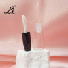 Custom Logo ABS Clear Empty Plastic Lipstick Lip Gloss Tubes Screen Printing Makeup Cosmetics Packaging in Different Capacities