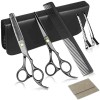 Hair Cutting Scissors Kits Stainless Steel Hair Cutting Shear Set Thinning Scissors Hair Scissor Professional Barber/Salon/Home