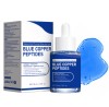 High Quality Blue Copper Peptides Bakuchiol Plump Glow Face Firming Serum 30mL Collagen Adenosine Niacinamide Hyaluronic Acid