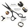 Hair Cutting Scissors Kits Stainless Steel Hair Cutting Shear Set Thinning Scissors Hair Scissor Professional Barber/Salon/Home