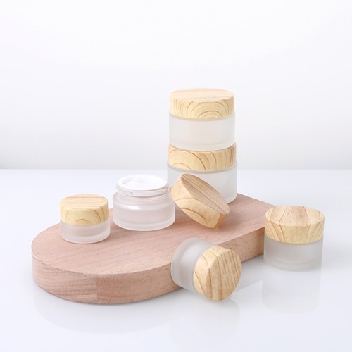 glass cosmetic cream jar OEM manufactuere