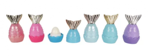 Multiple Color Customize Logo Scented Dazzling Mermaid Tail Pop Ball Lip Balm Cosmetic Lipgloss