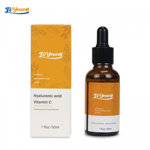 Anti-Aging Firming Whitening Face Anti-Wrinkles Hyaluronic Acid Essence Vitamin C Serum VC