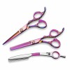 High quality 7 Inch paper coated barber scissors hot sale