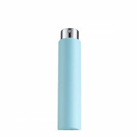 Portable 6ML Sky Blue Rotating Bottom Filling Nano Nozzle Spray Perfume Empty Bottle