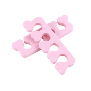 1 Pair Soft Sponge Foam Nail Finger Toe Separators Nail Art Pedicure Manicure Tools