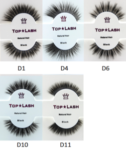 100% handmade high quality false eyelashes mink eyelashes