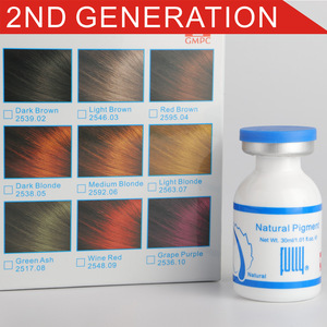 2019 Semi Permanent Crazy Color Hair Dye For Blackening White Hair