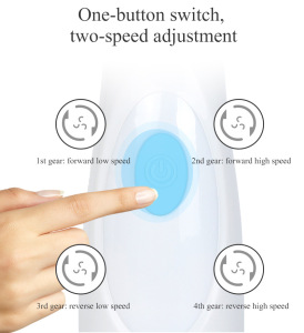 2021 Hot 3 in1 Rechargeable Sonic facial Cleansing brush Sonic Rotating  Waterproof pore cleaning Electric Face Massager