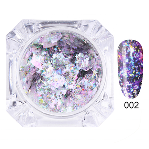 3D Nail Art Magic Mirror Effect Flakes Powders Wholesale Glitter for Nail Art