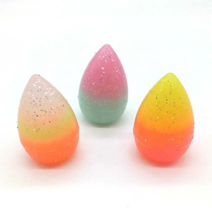 3D Stereo Silicone Puff Two Color High Through Stereo Makeup Tool