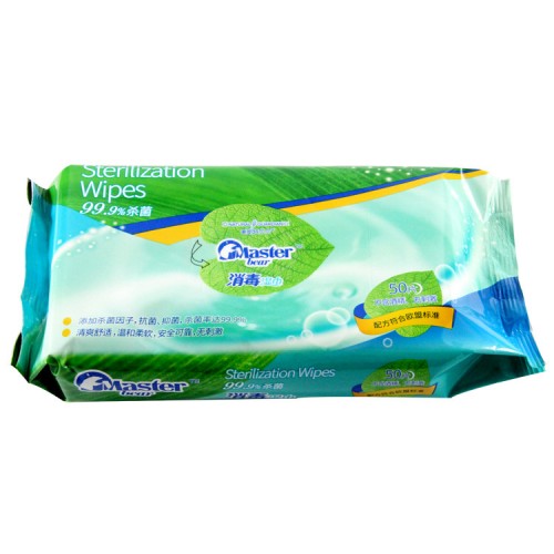 80 Sheets/Pack  Customised disinfectant-wipes Wet Tissue Hand Face Clean Body Wet Wipes