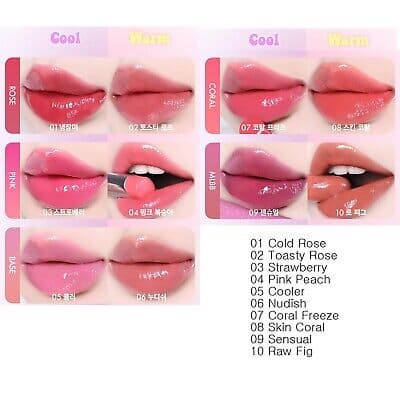 [AMUSE] FONDUE BALM 01 COOL ROSE [24]