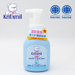 Baby mild 2 in 1 camellia oil vitamin E tearless shampoo body wash shower gel