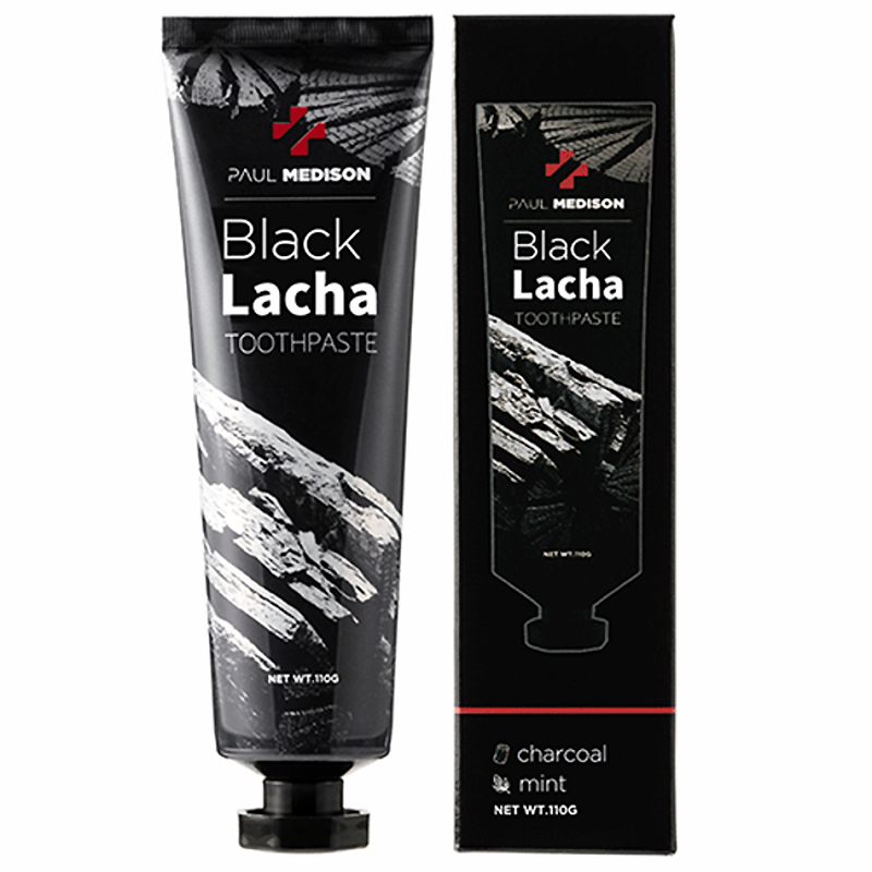 Black lacha Toothpaste, gum care, Charcoal Toothpaste,