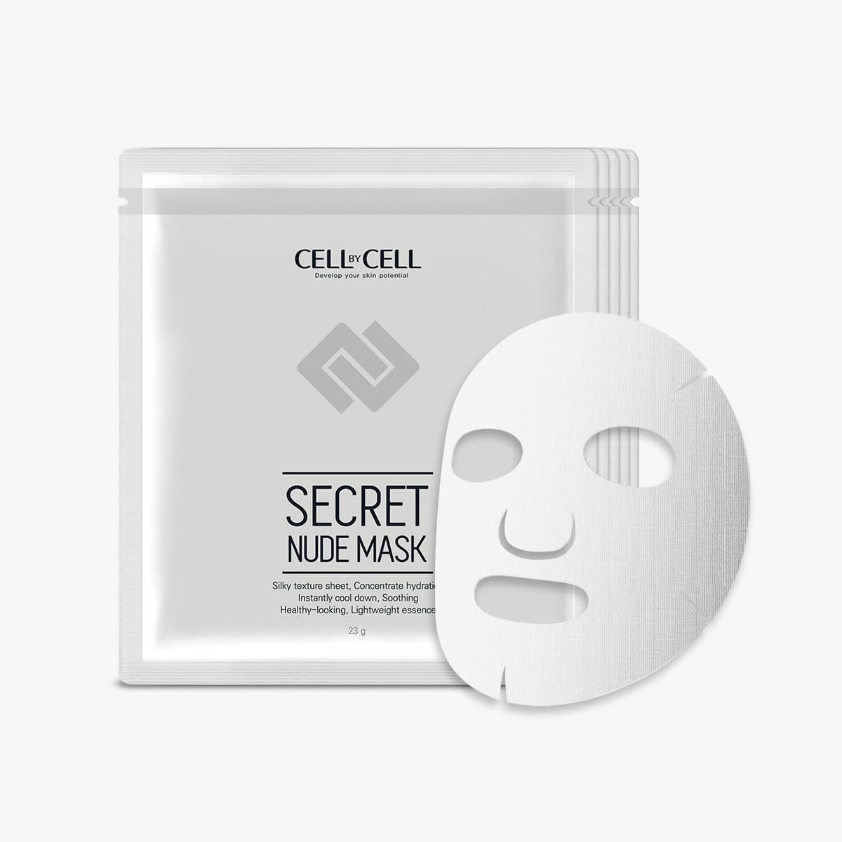 CELLBYCELL - SECRET NUDE MASK 23g x 5 EA