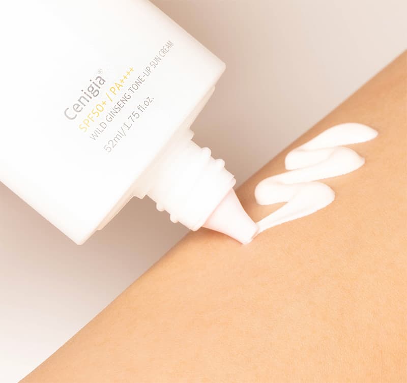 CENIGIA WILD GINSENG TONE UP SUNSCREEN