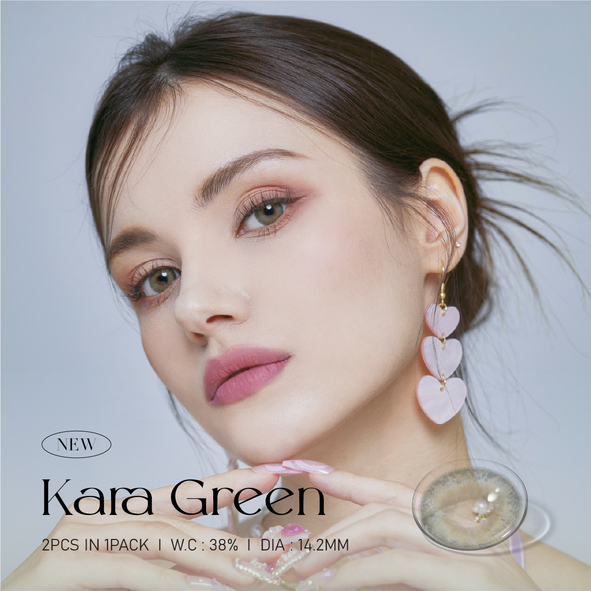 Color contact Lens - eyesm (Real-fit Series)