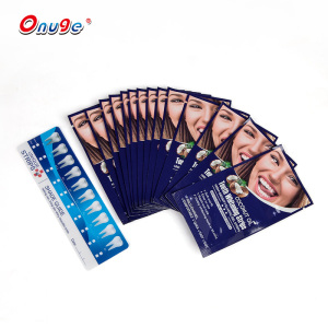 cosmetics 6% hydrogen peroxide coconut charcoal teeth whitening  dry strips blanqueamiento dental