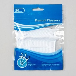 DENTAL FLOSSER PICKS 50CT ON 12PC MERCH STRIP #G14410NCS