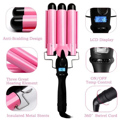 Display Hair Curler Hair Curling Iron