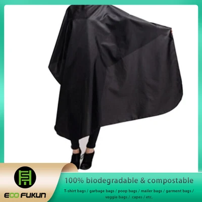 Disposable Hair Salon Capes, Plastic-Free Waterproof Shampoo Capes