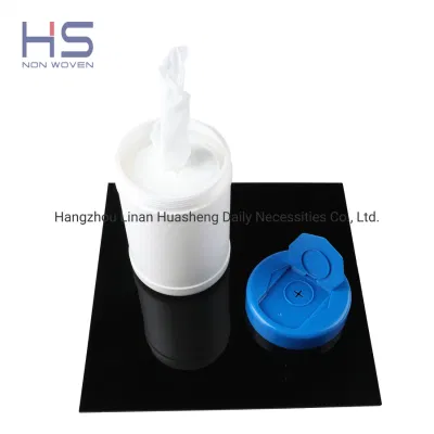 Disposable Household Adult Gym Cleaning Nonwoven Dry Wipes in Canister