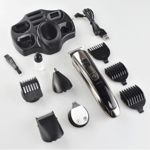 Electric Men Baby T Outliner Baldheaded Beard Mini Barber Shop Cut Machine Ear Nose Hair Clipper Clippers Cordless Hair Trimmer