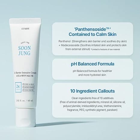 ETUDE House SoonJung 2x Barrier Intensive Cream 60ml