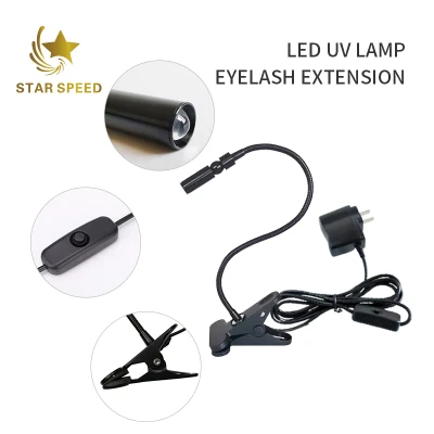 Eyelash Extension Use LED UV Lamp with Foot Pedal UV Light