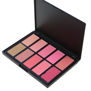 factory price wholesale no logo 10 color makeup blush palette