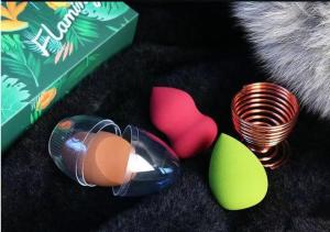gift box pack colorful super Soft Beauty cosmetics  Water-drop Shaped  Makeup sponge  powder Puff  latex free  Cosmetic Sponge