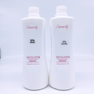 Hair bleach developer peroxide cream 1000ml for hair to make a better color