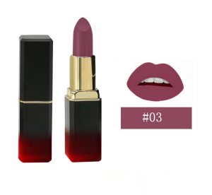 High pigment Custom logo Private Label Matte Moisturizing Wholesale Lipstick OEM factory