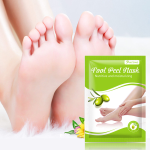 hot sales olive extract foot peel mask exfoliating Essential oil foot mask feet skin