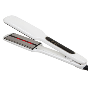 Hot selling LCD screen display Ceramic Electric infrared flat iron hair straightener