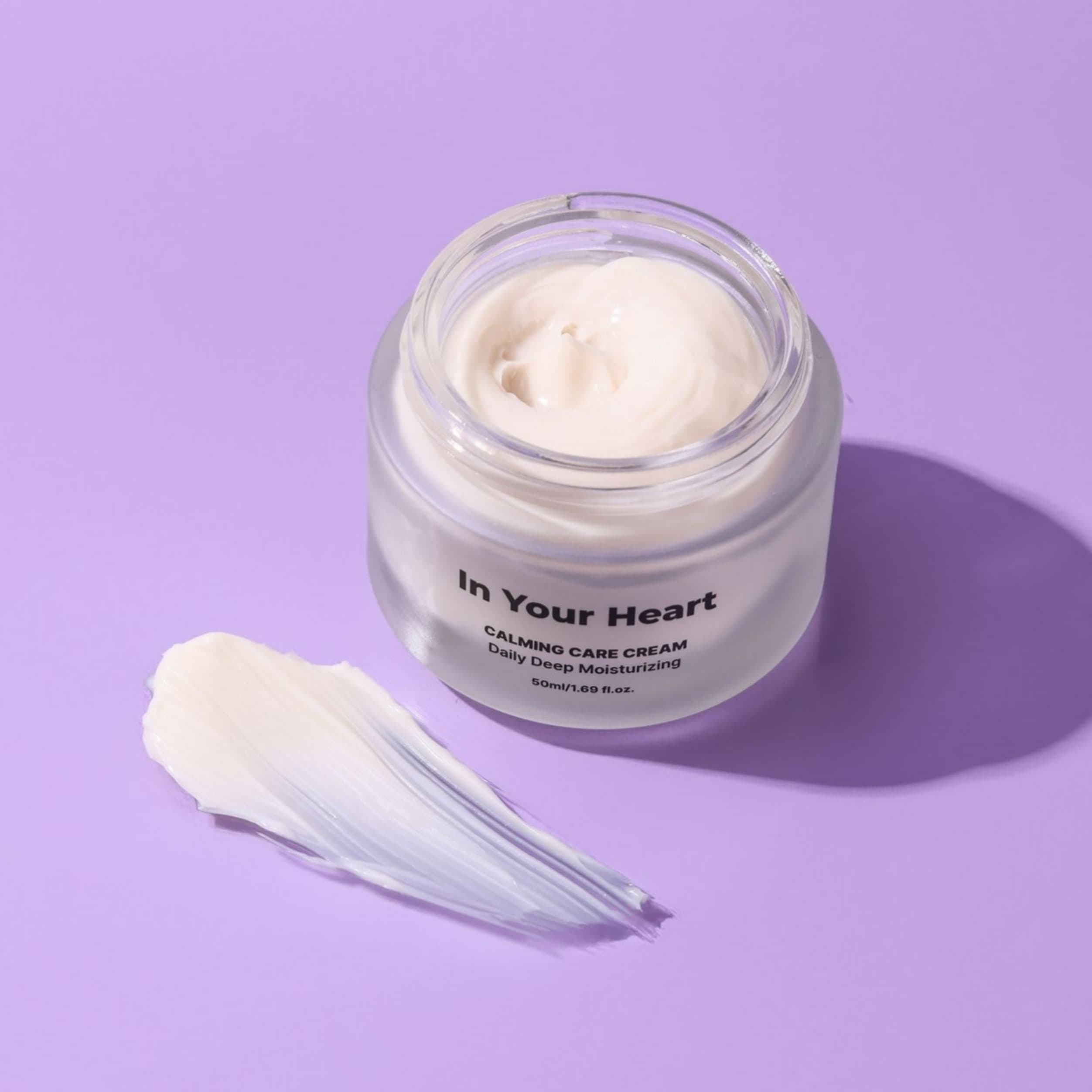 [In Your Heart] CALMING CARE CREAM 50ml Soothing  CICA Sensitive Skin Moisturizing EWG Green