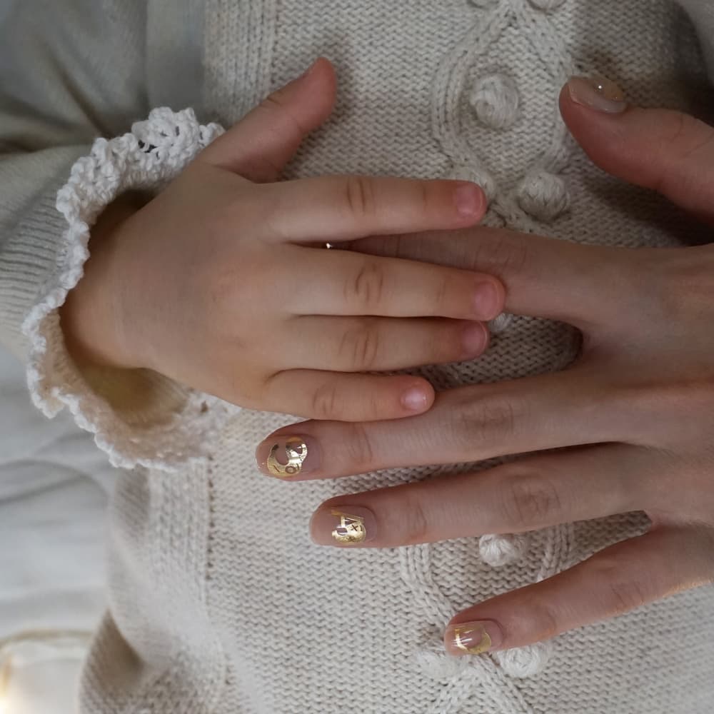 KEEPU CUSTOM NAIL STRIP HAPPY SAD GEL TUBE