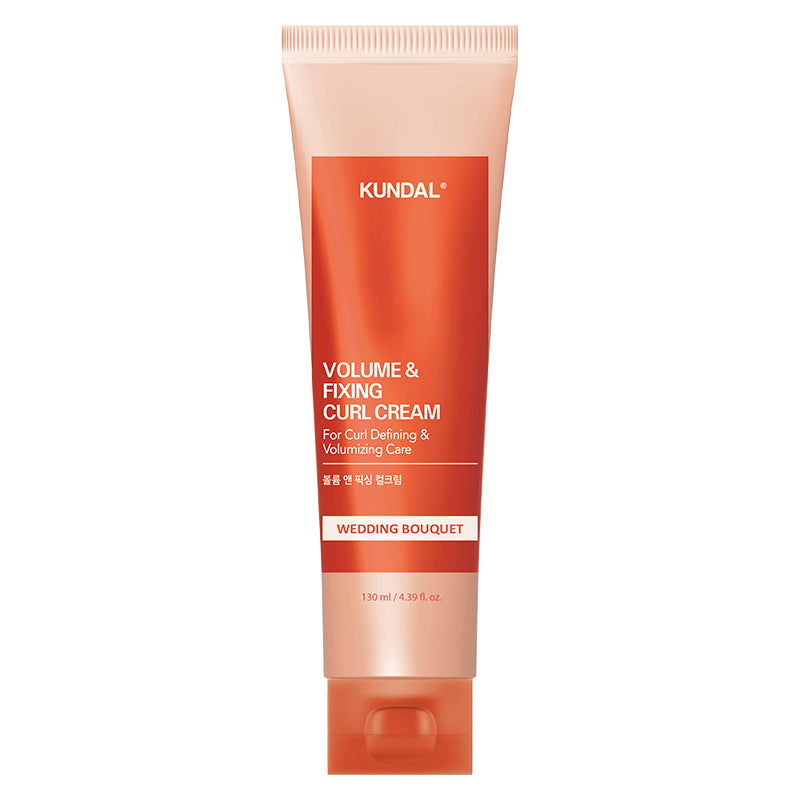 (KUNDAL) Volume &amp; Fixing Curl Cream [Wedding Bouquet] 130ml