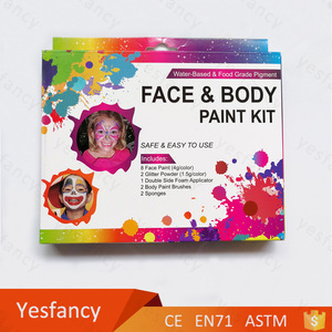 low price face body painting kit supplies wholesale