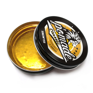 Men perfume scent gold color water based hair pomade private label hair wax