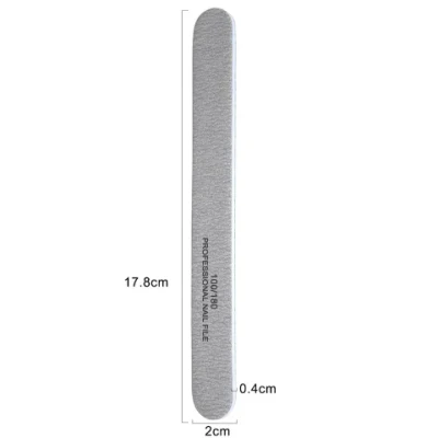 Nail File 100/180 Grit Sandpaper Moon Style Acrylic Nails Accessories Tools