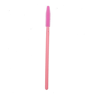 New arrival eyelash extension tool plastic handle silicone makeup disposable mascara brushes