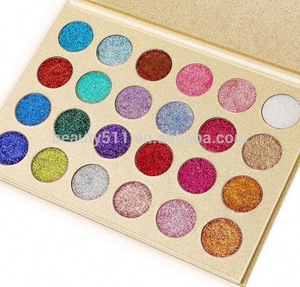 OEM 24colors Multipurpose Long lasting Waterproof Paillette Body Glitter Kohl/Eye shadow powder