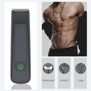 Personal Cordless Waterproof Groin Hair Trimmer Safety Electric Mens Body Hair Trimmer Cut Shaving Machine