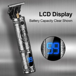 Professional Cordless Rechargeable wireless barber hair clipper Men resuxi suttik custom logo OEM ornate Electric Hair Trimmer