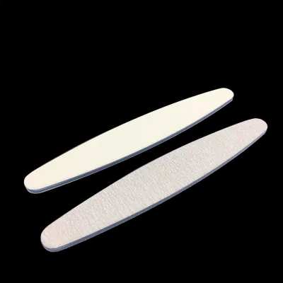 Professional Custom Printed Logo Disposable Rectangle Nail File 100/180 Grit